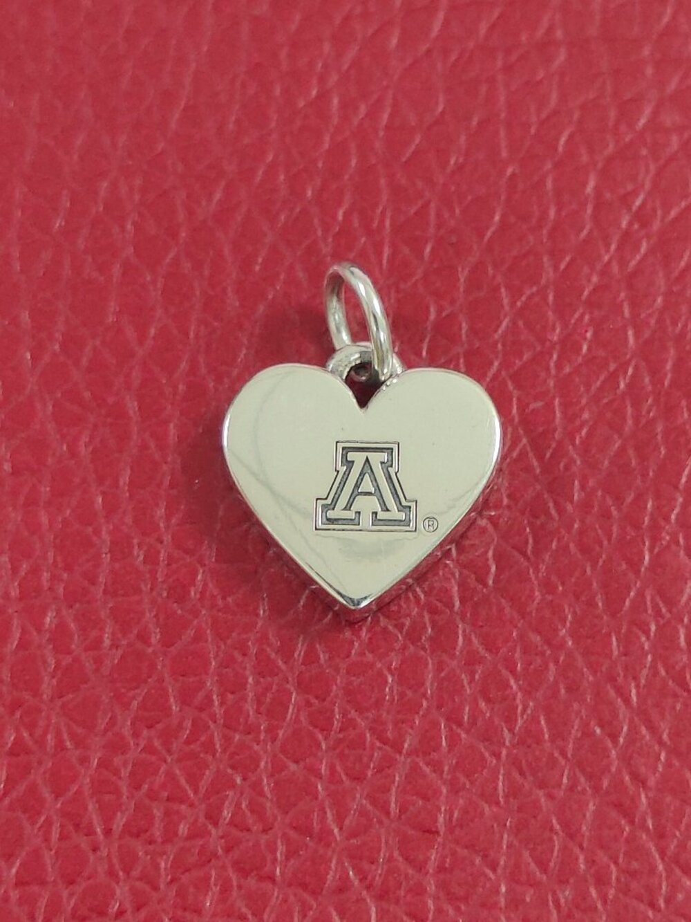 James Avery The University of Arizona Small Heart Charm with box